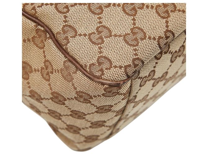 Gucci GG Canvas Tote Bag Braun - Ansicht 7