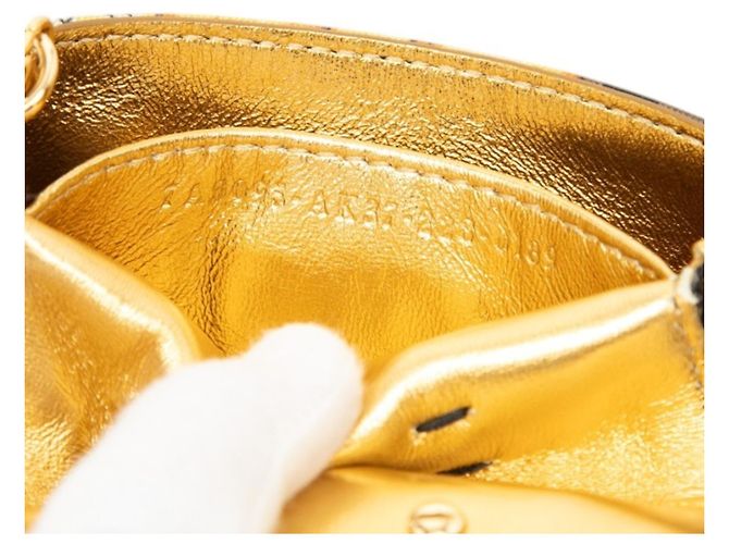 Borsa a tracolla Nano Baguette Fendi x Versace con catena Multicolore - vista 6