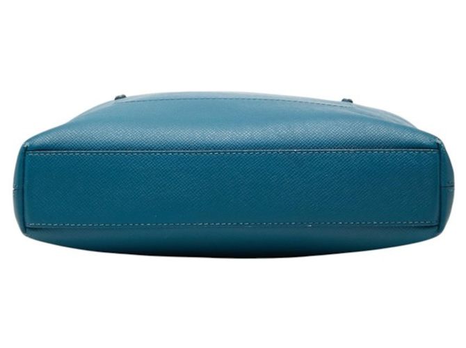 Borsa a tracolla Louis Vuitton Taiga Grigori Blu - vista 3