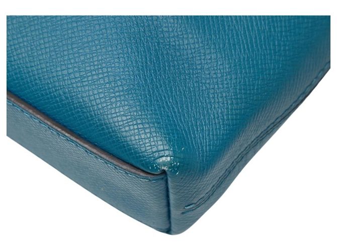 Borsa a tracolla Louis Vuitton Taiga Grigori Blu - vista 4