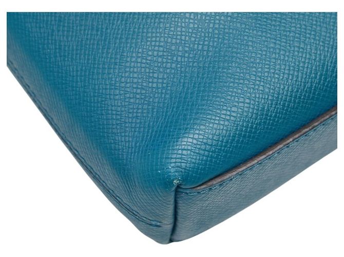 Borsa a tracolla Louis Vuitton Taiga Grigori Blu - vista 5