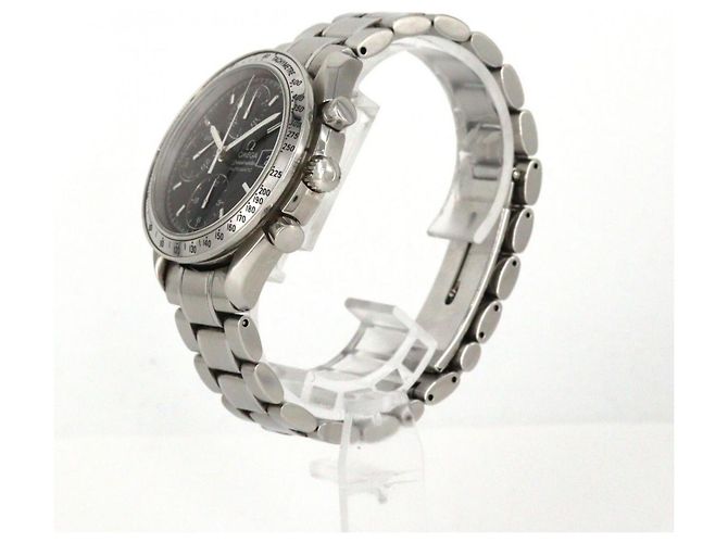 Relógio automático Omega Speedmaster Date 3513.50 em aço inoxidável - vista 2