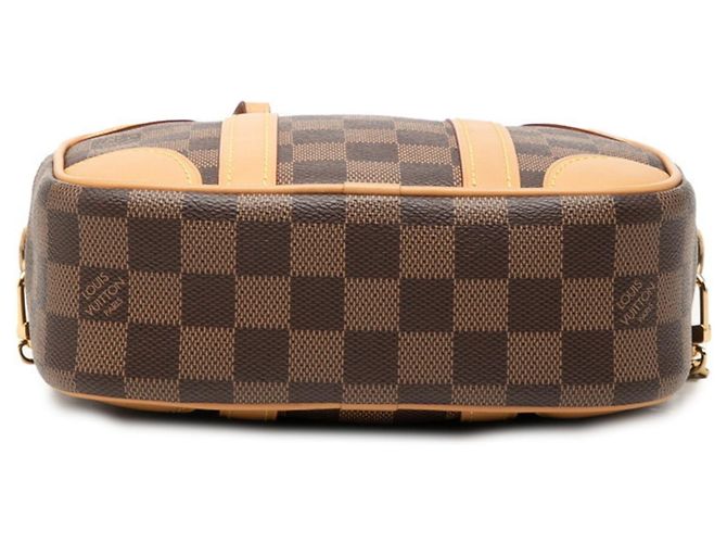 Louis Vuitton Damier Valisette Souple BB Handtasche Braun Beige - Ansicht 3