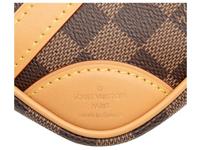Louis Vuitton Damier Valisette Souple BB Handtasche Braun Beige - Ansicht 5