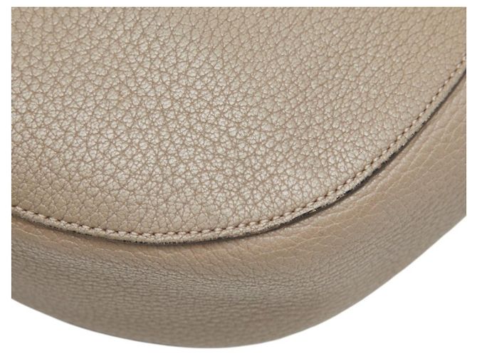 Bolso de hombro Chloé Drew Small con cadena Castaño - vista 6