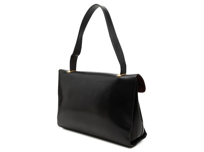 Bolso Valentino V-Ring Chain One-Shoulder Negro - vista 2