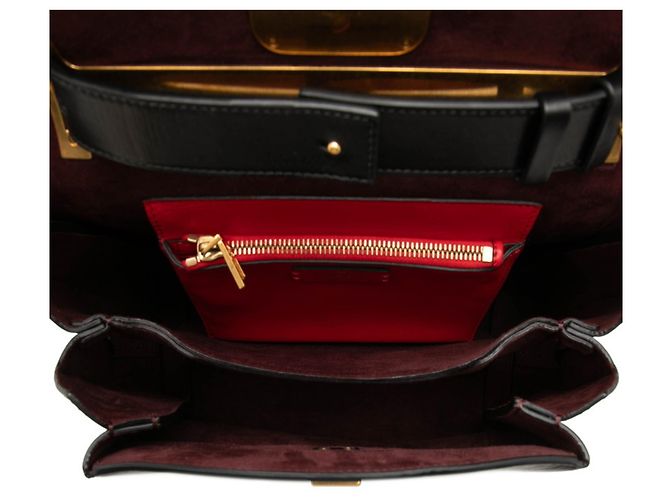 Bolso Valentino V-Ring Chain One-Shoulder Negro - vista 5