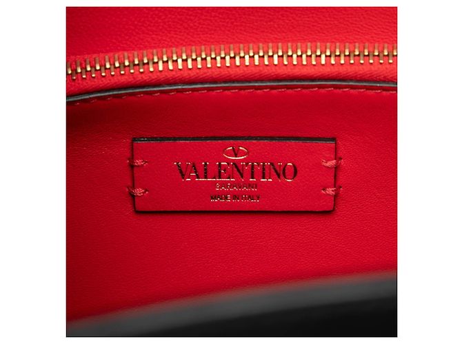 Bolso Valentino V-Ring Chain One-Shoulder Negro - vista 6