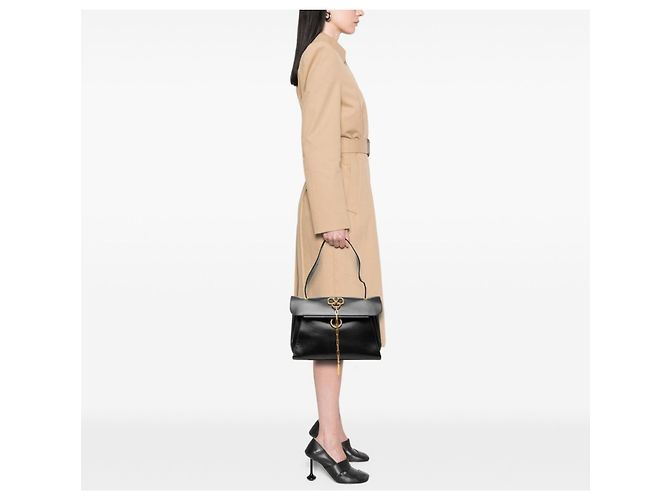 Bolso Valentino V-Ring Chain One-Shoulder Negro - vista 7