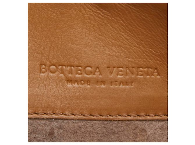 Borsa a tracolla con catena Olympia Small Intrecciato Bottega Veneta Marrone - vista 10