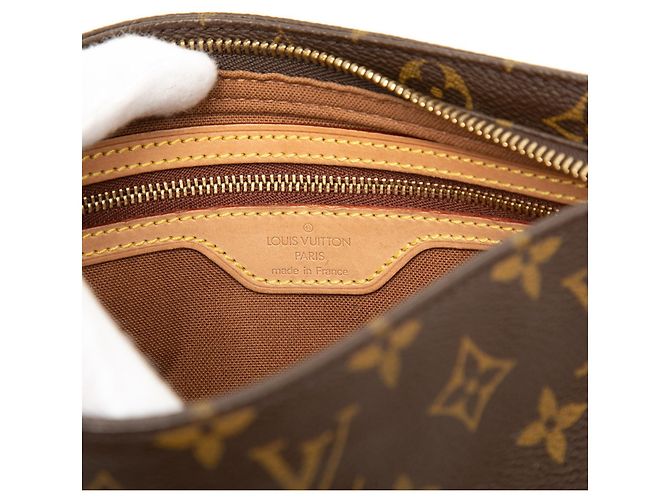 Borsa a tracolla Louis Vuitton Monogram Trotteur Marrone - vista 5