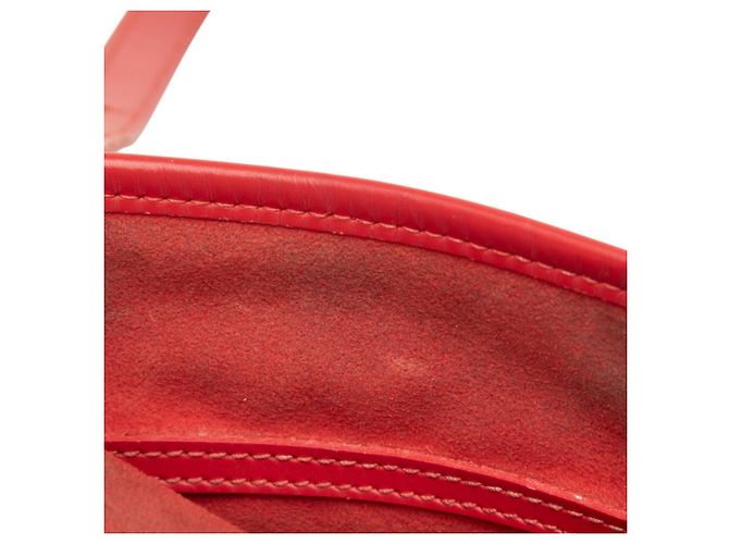 Borsa Tote Louis Vuitton Epi Bucket PM Rosso - vista 8