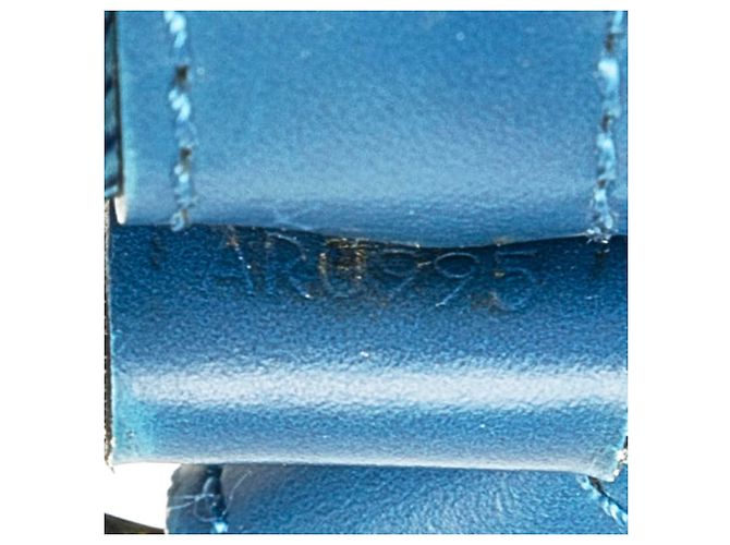 Borsa a tracolla Louis Vuitton Epi Noe Blu - vista 6