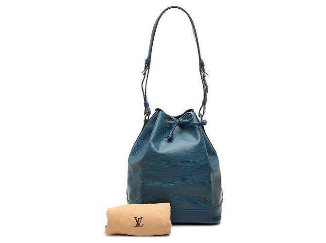Borsa a tracolla Louis Vuitton Epi Noe Blu - vista 7
