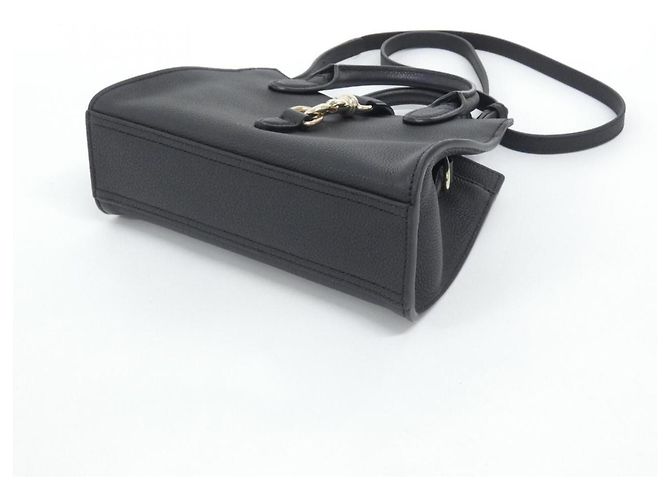 Borsa a mano Gucci in pelle nera Nero - vista 3