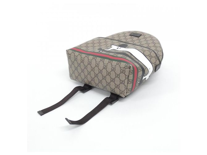 Zaino Gucci per bambini Beige Marrone scuro - vista 3