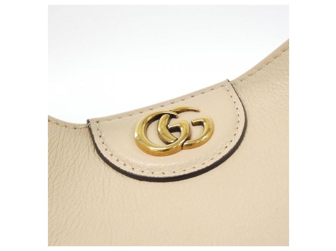 Borsa a mano Gucci DIANA in pelle beige - vista 4