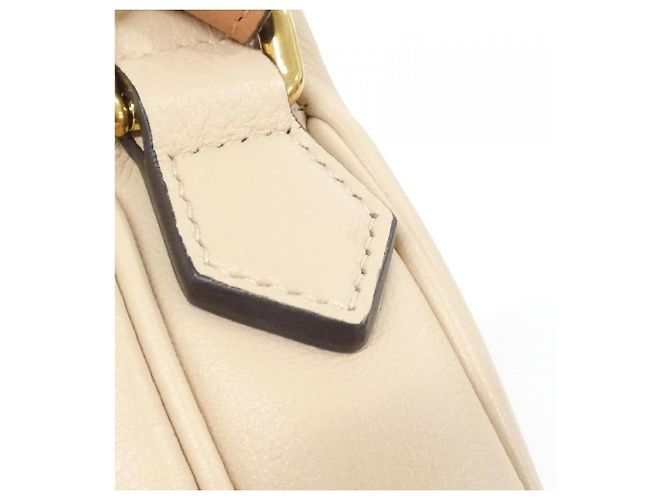 Borsa a mano Gucci DIANA in pelle beige - vista 5
