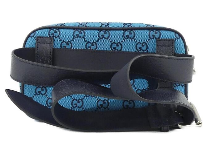Gucci 658657 2UZAN Gürteltasche blau - Ansicht 2