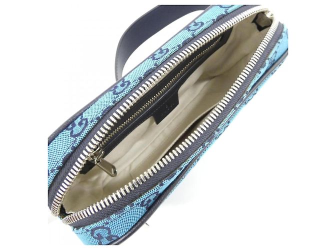 Gucci 658657 2UZAN Gürteltasche blau - Ansicht 7