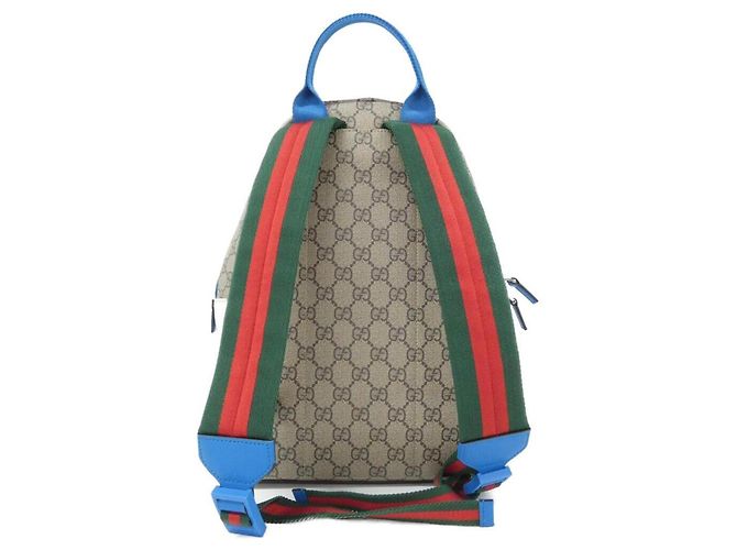 Zaino Gucci per bambini 851222 FAFB6 Multicolore Beige - vista 2