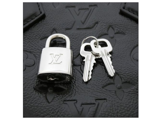 Louis Vuitton Monogram Saga Speedy Trunk Handtasche Schwarz - Ansicht 4