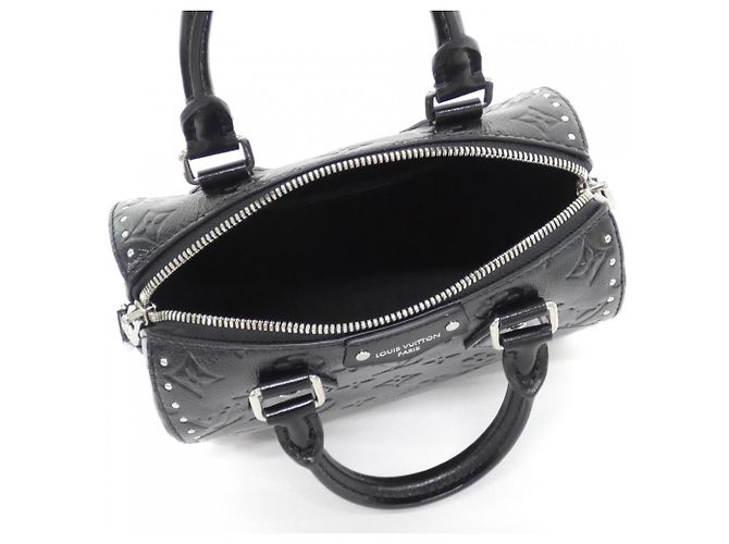 Louis Vuitton Monogram Saga Speedy Trunk Handtasche Schwarz - Ansicht 7