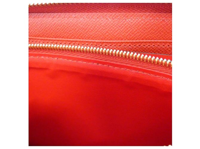 Louis Vuitton Monogram Zippy Wallet Retiro Brown Fuschia - view 4