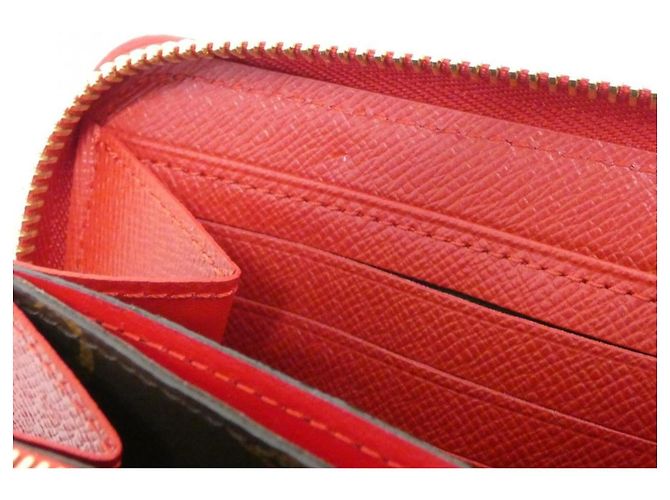 Louis Vuitton Monogram Zippy Wallet Retiro Brown Fuschia - view 5