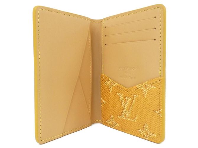 Louis Vuitton Monogram Heritage Organizer de Poche Golden Yellow - view 3