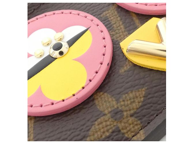 Louis Vuitton Monogram Porte Cartes Simple Card Case Marrone - vista 5