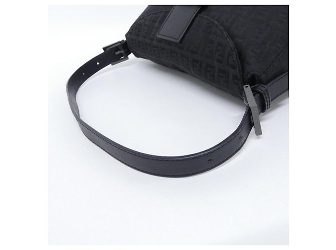 Fendi Baguette 8BR003 Schultertasche Schwarz - Ansicht 5