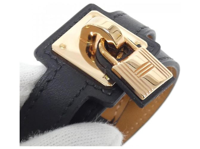 Hermès Hermes O'Kelly Charm Armband Schwarz - Ansicht 3