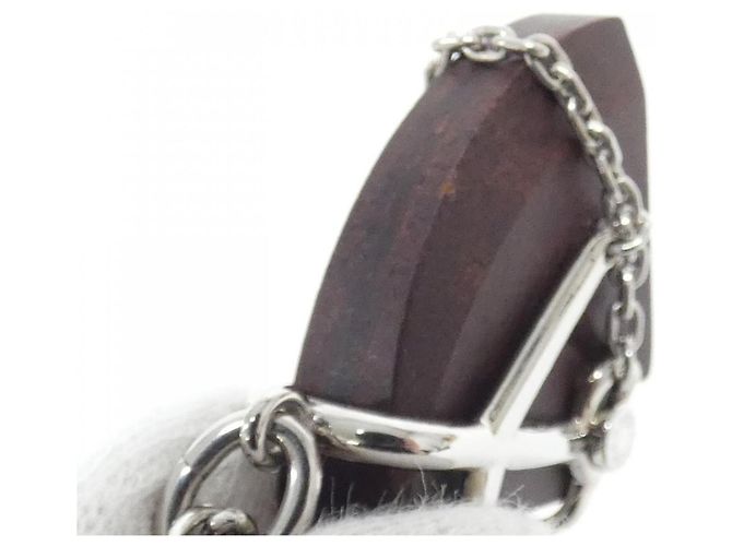 Hermès Collana Cheval Hermes Marrone - vista 3