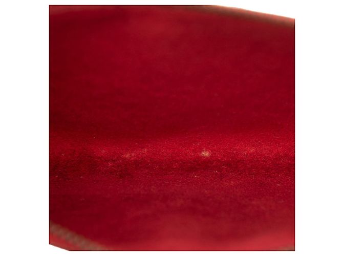 Louis Vuitton Epi Pochette Accessoires in pelle Castilian Red Rosso - vista 4