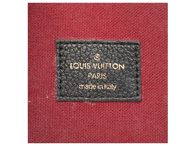 Borsa Pochette Felicie Monogram Empreinte Louis Vuitton Nero Beige - vista 5