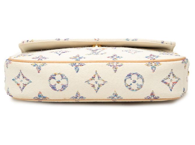 Louis Vuitton Monogram Jacquard Wallet on Chain Ivy Weiß Mehrfarben - Ansicht 3