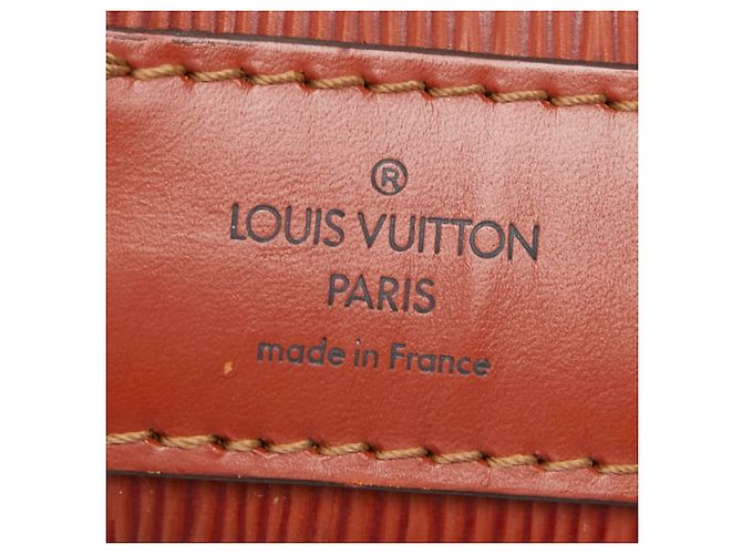 Louis Vuitton Epi Depaule GM Schultertasche Braun - Ansicht 10