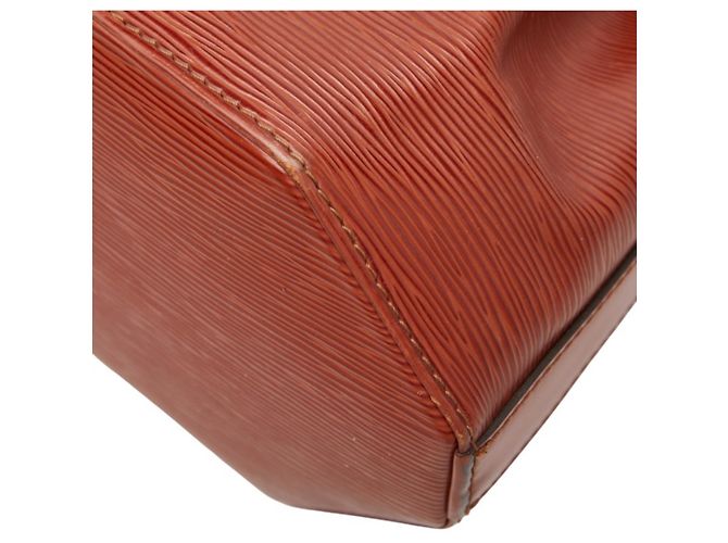 Louis Vuitton Epi Depaule GM Schultertasche Braun - Ansicht 4