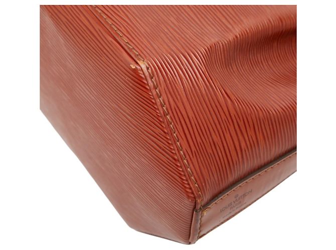 Louis Vuitton Epi Depaule GM Schultertasche Braun - Ansicht 6