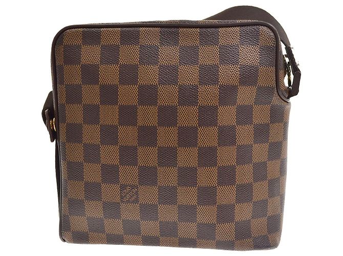 Louis Vuitton Olav Damier Ebene PM Marron - vue 2