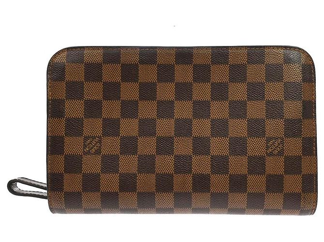 Louis Vuitton Pochette Saint Louis Damier Marrone - vista 2