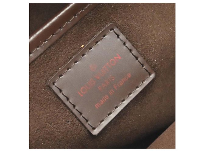Louis Vuitton Pochette Saint Louis Damier Marrone - vista 4