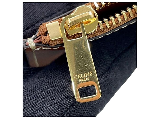 Céline Borsa a mano Celine Teen Supple Classic Panier in rafia - vista 11