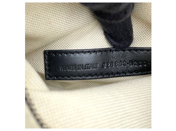 Balenciaga Biarritz Small Bucket Bag Schwarz - Ansicht 11