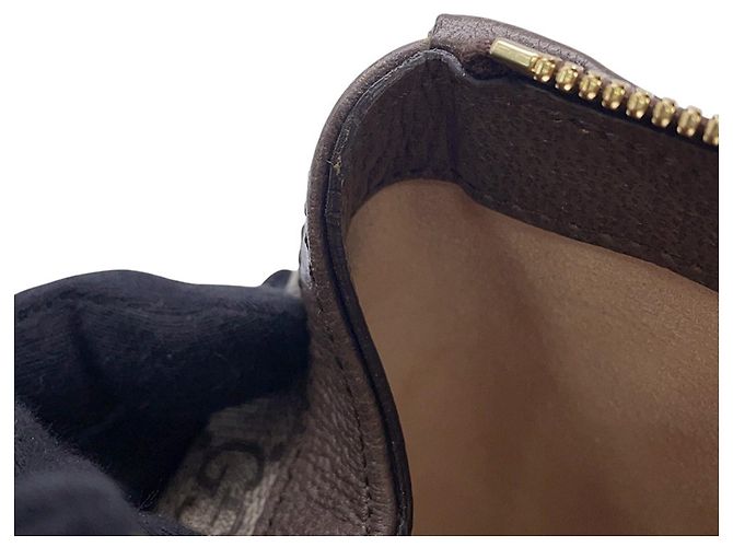 Borsa Tote Piccola Gucci GG Ophidia Marrone - vista 8