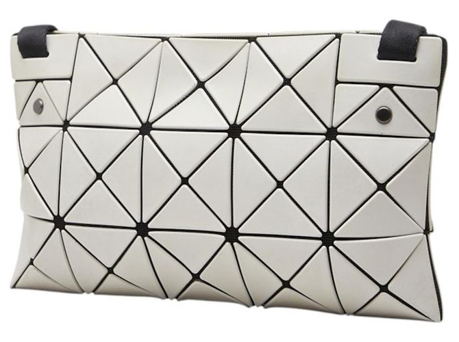 Borsa a tracolla Issey Miyake Bao Carton Marrone Nero - vista 2