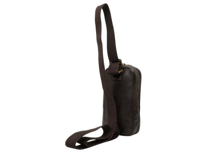 Bolso de cintura Louis Vuitton Utah Siu Marrón oscuro - vista 2
