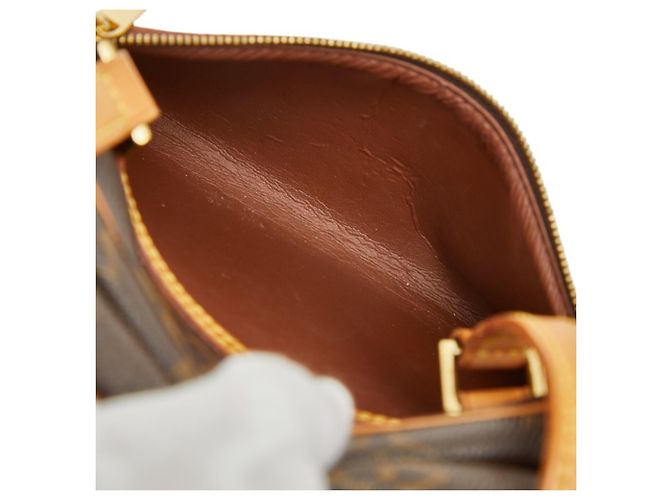 Bolsa Louis Vuitton Monogram Cite MM Marrom - vista 10