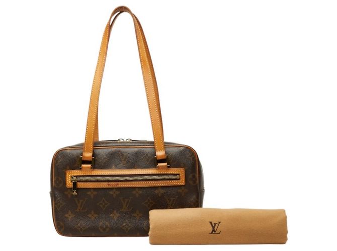 Bolsa Louis Vuitton Monogram Cite MM Marrom - vista 13